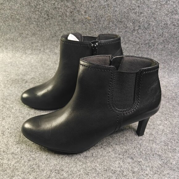 Ladies Clarks Smart Ankle Dancer Sky Boots Sz 7.5 / New with Box - Picture 4 of 11